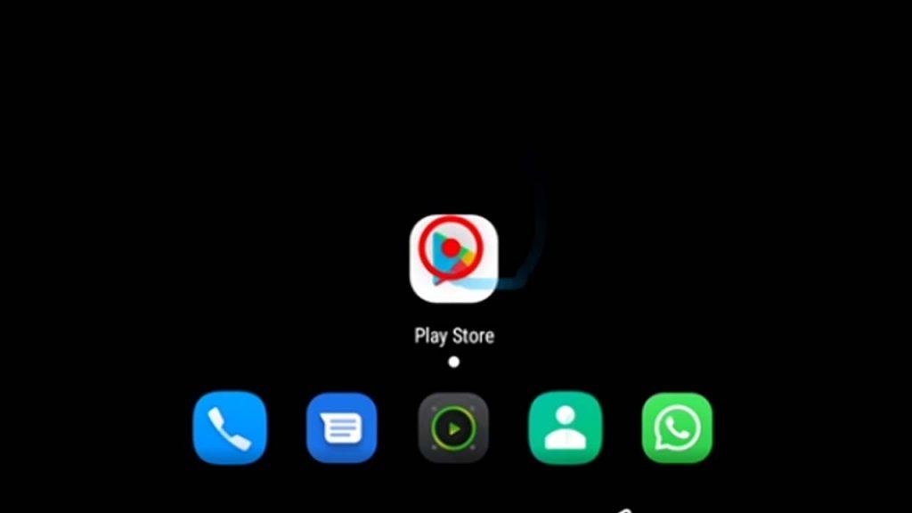 1 open play store app