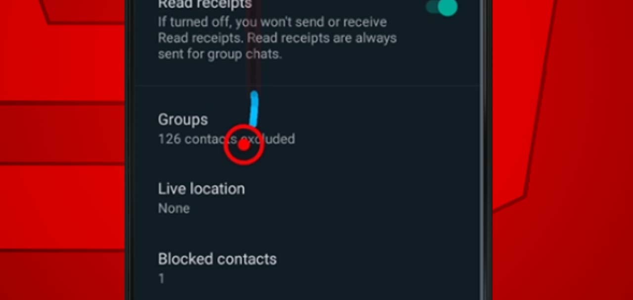 whatsapp group option