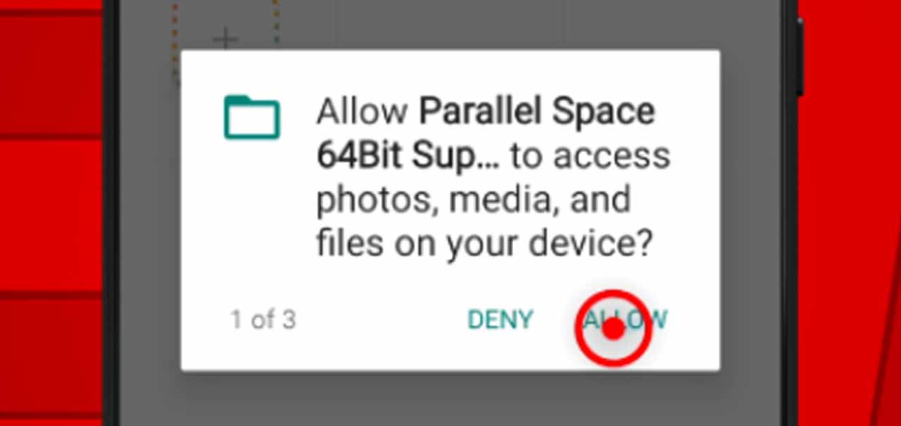 14 parallel space file permission