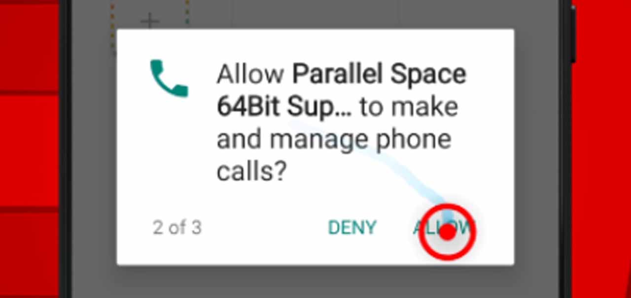 15 parallel space phone permission