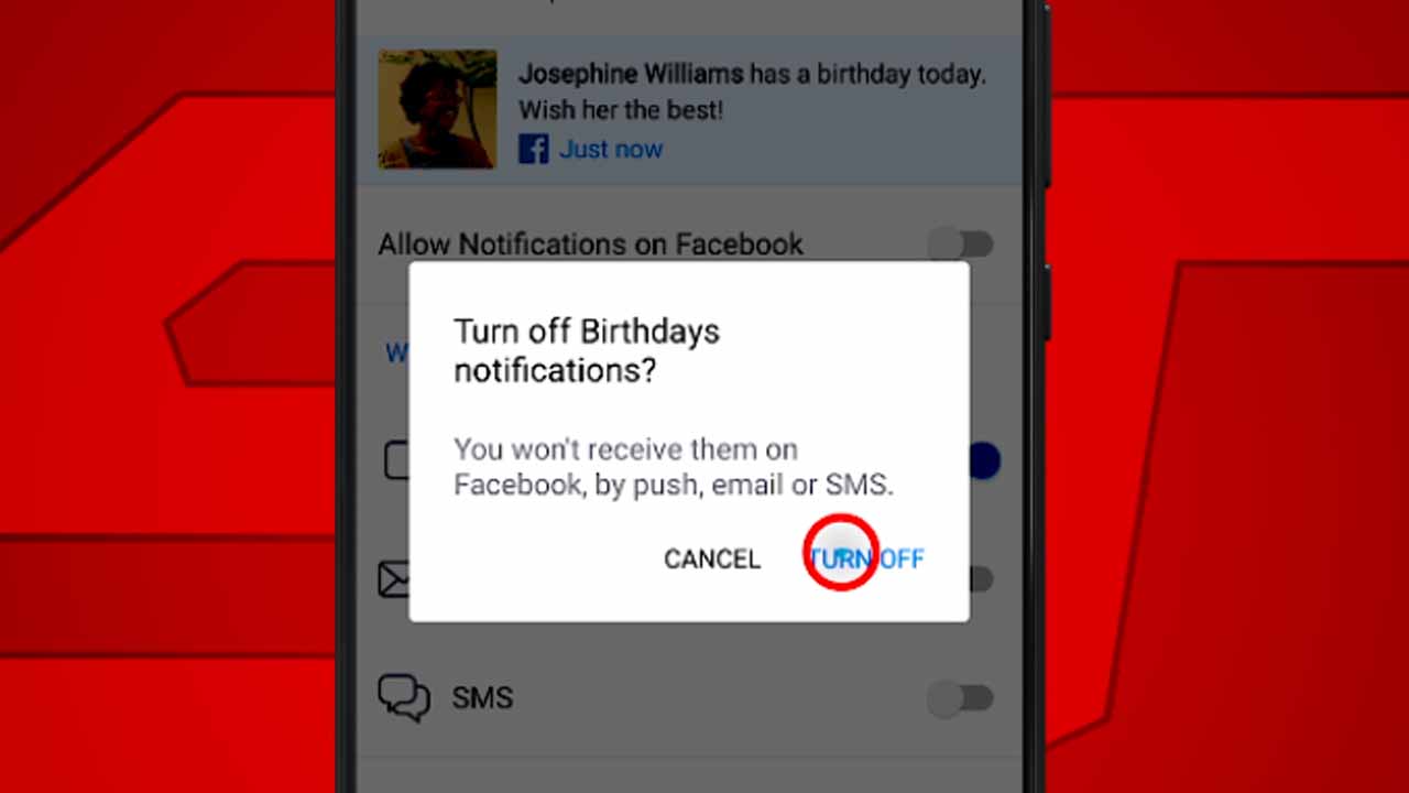 8 disable facebook notification confirmation