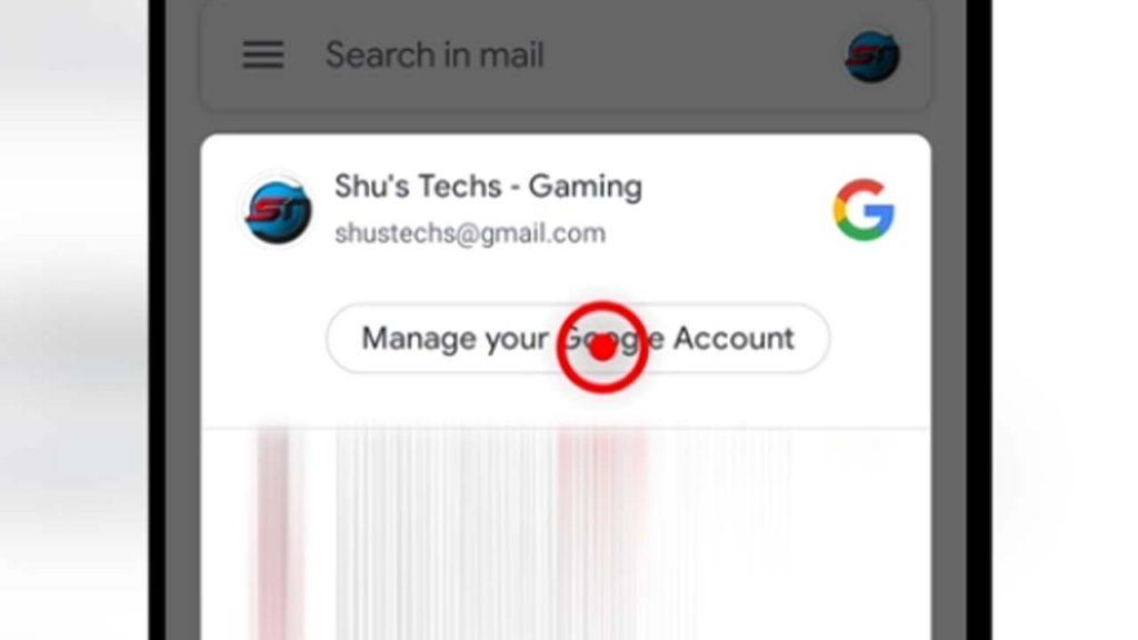 2 manage your google account
