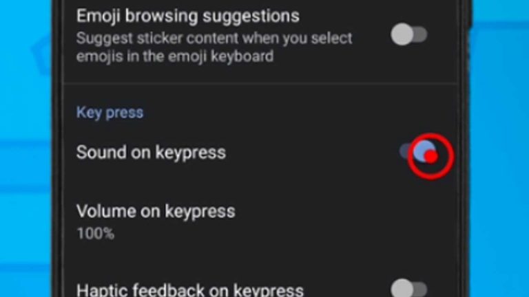 How To Turn Off Keyboard Sound On Android - Shu's Techs