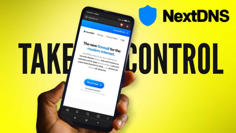 Read more about the article NextDNS: Block Ads, Trackers, Websites on Your Device for  Free